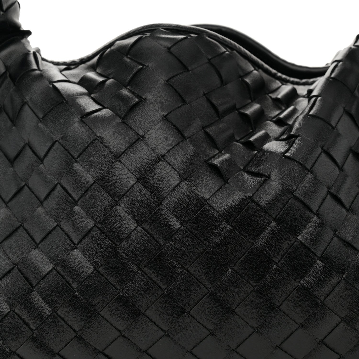 Bottega Veneta Calfskin Intrecciato Small Hop Black 8 of 11