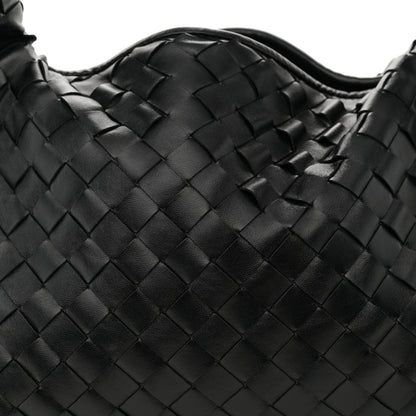 Bottega Veneta Calfskin Intrecciato Small Hop Black 8 of 11