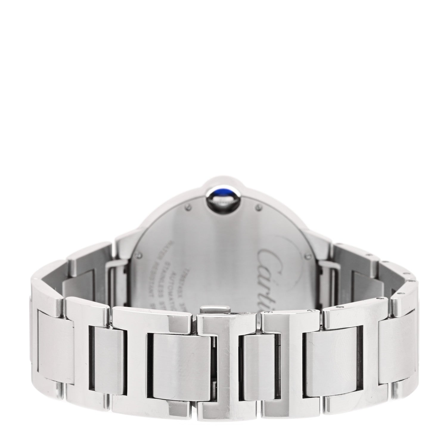 Cartier Stainless Steel 42mm Ballon Bleu De Cartier Automatic Watch 3 of 5