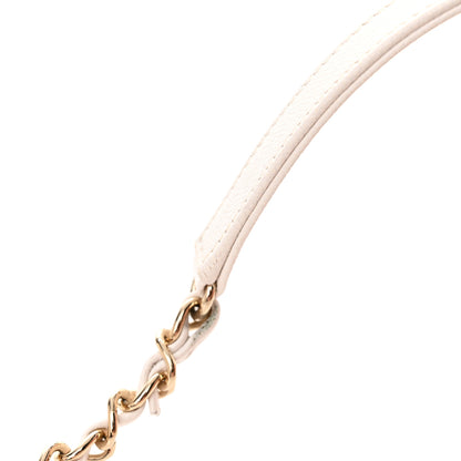 Chanel Caviar Quilted Medium Business Affinity Flap White 17 of 19