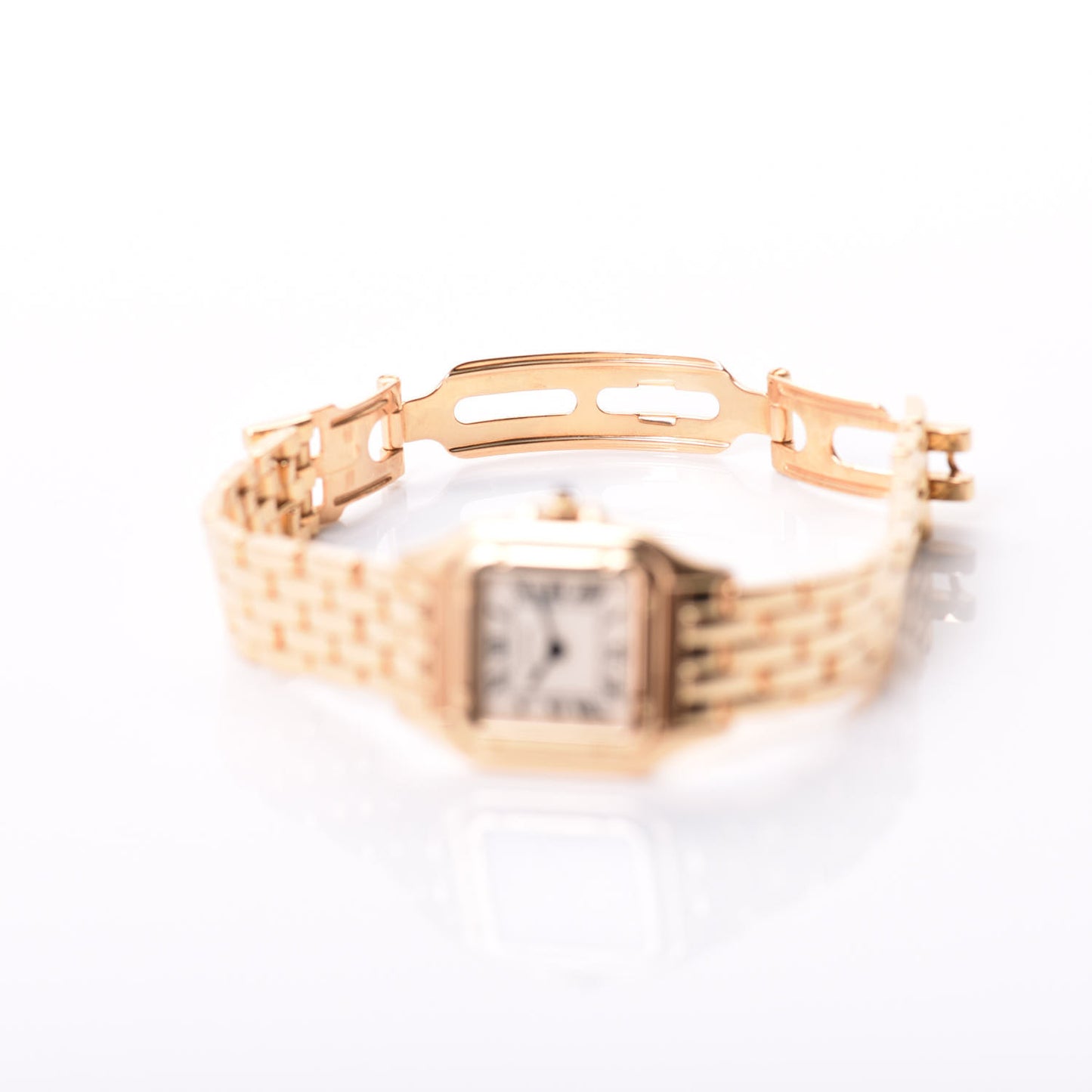 18K Yellow Gold 22mm Panthere Quartz Watch