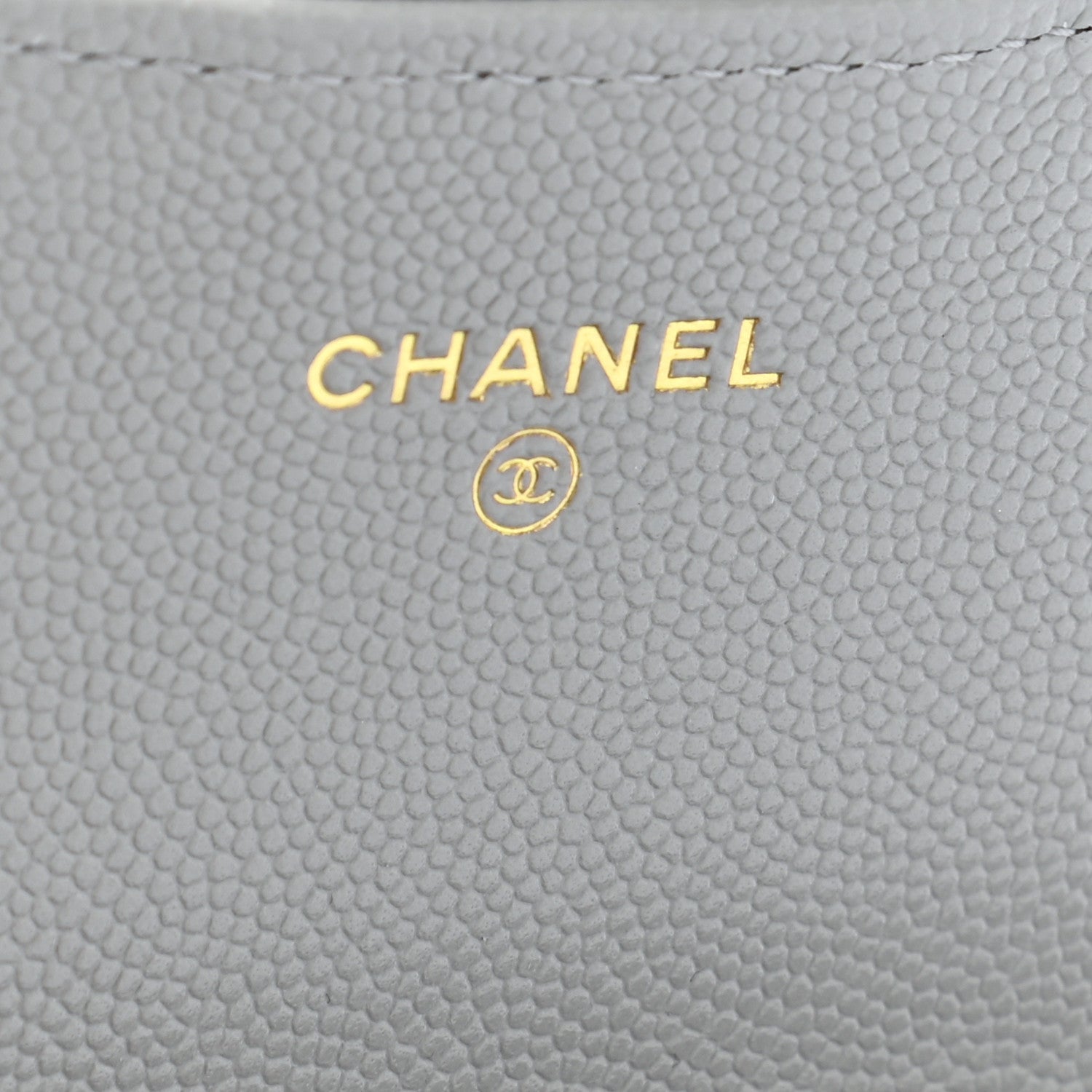 Chanel Caviar Quilted Large Flap Wallet Grey 6 of 9