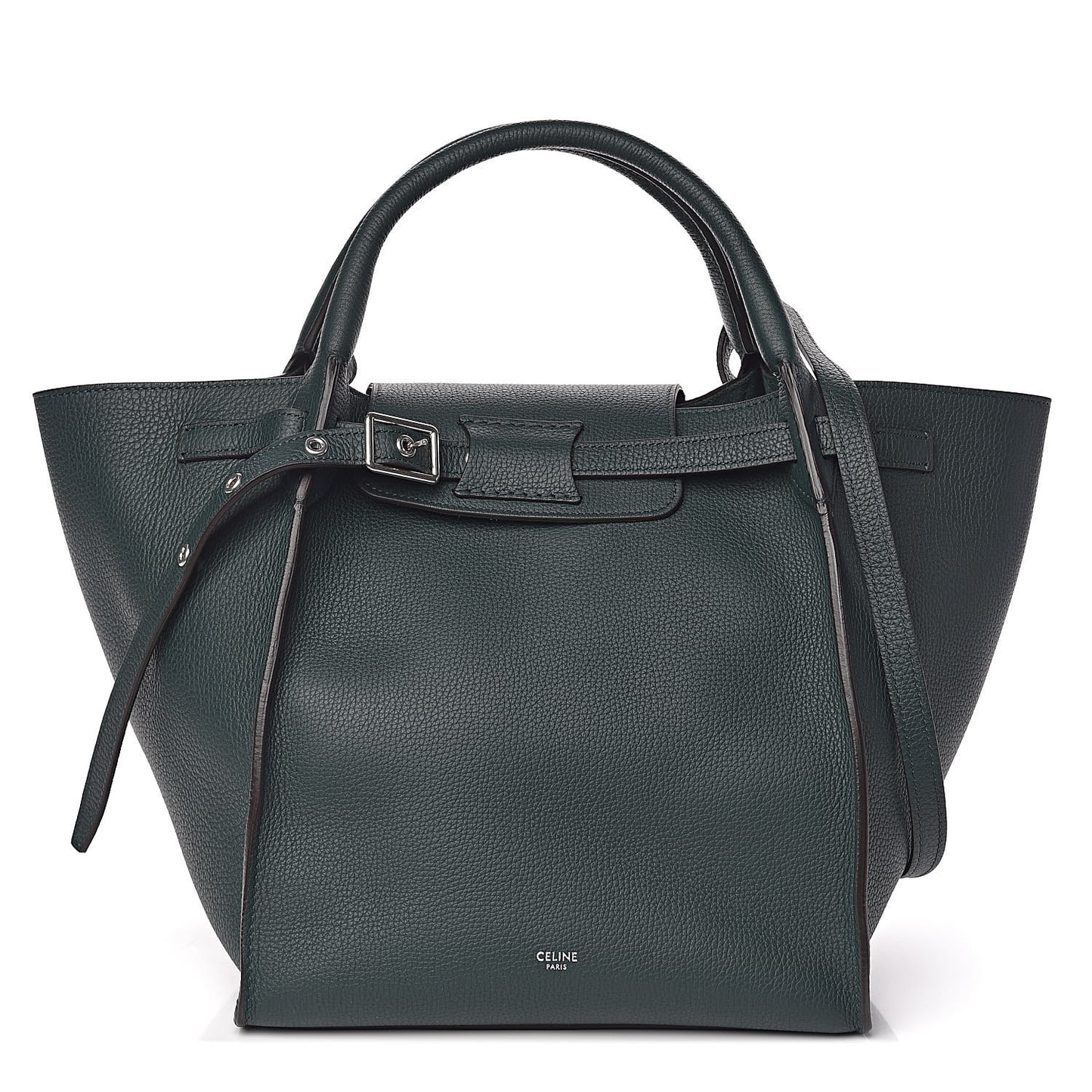 Supple Grained Calfskin Small Big Bag Amazone