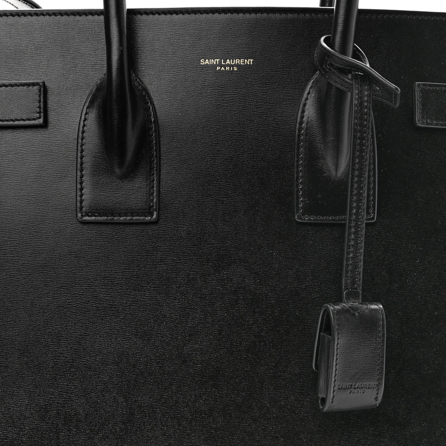Saint Laurent Calfskin Small Sac De Jour Black 7 of 9