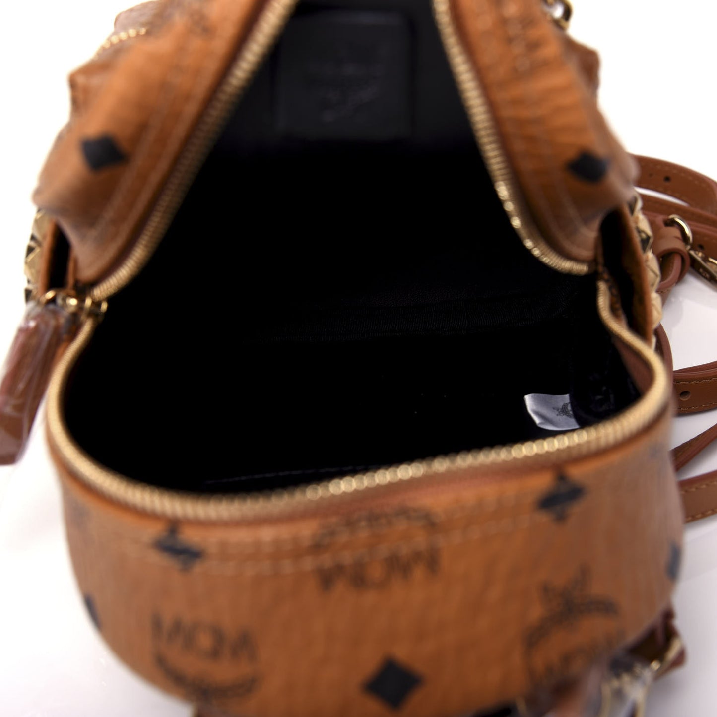 Visetos Side Stud X-Mini Stark Backpack Cognac