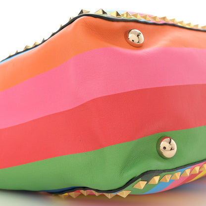 Valentino Garavani Vitello 1973 Medium Rockstud Tote Multicolor 9 of 13