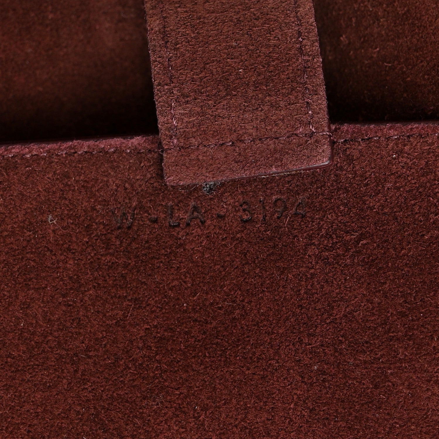 Celine Smooth Calfskin Vertical Cabas Burgundy 7 of 13