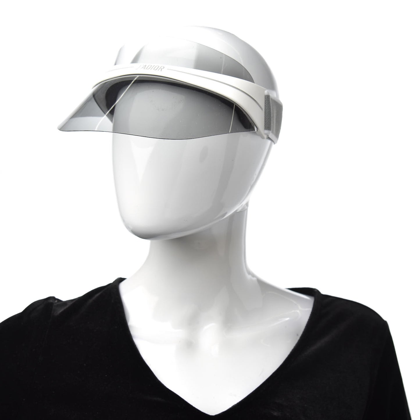 Mirrored DiorClub1 Sun Visor Grey