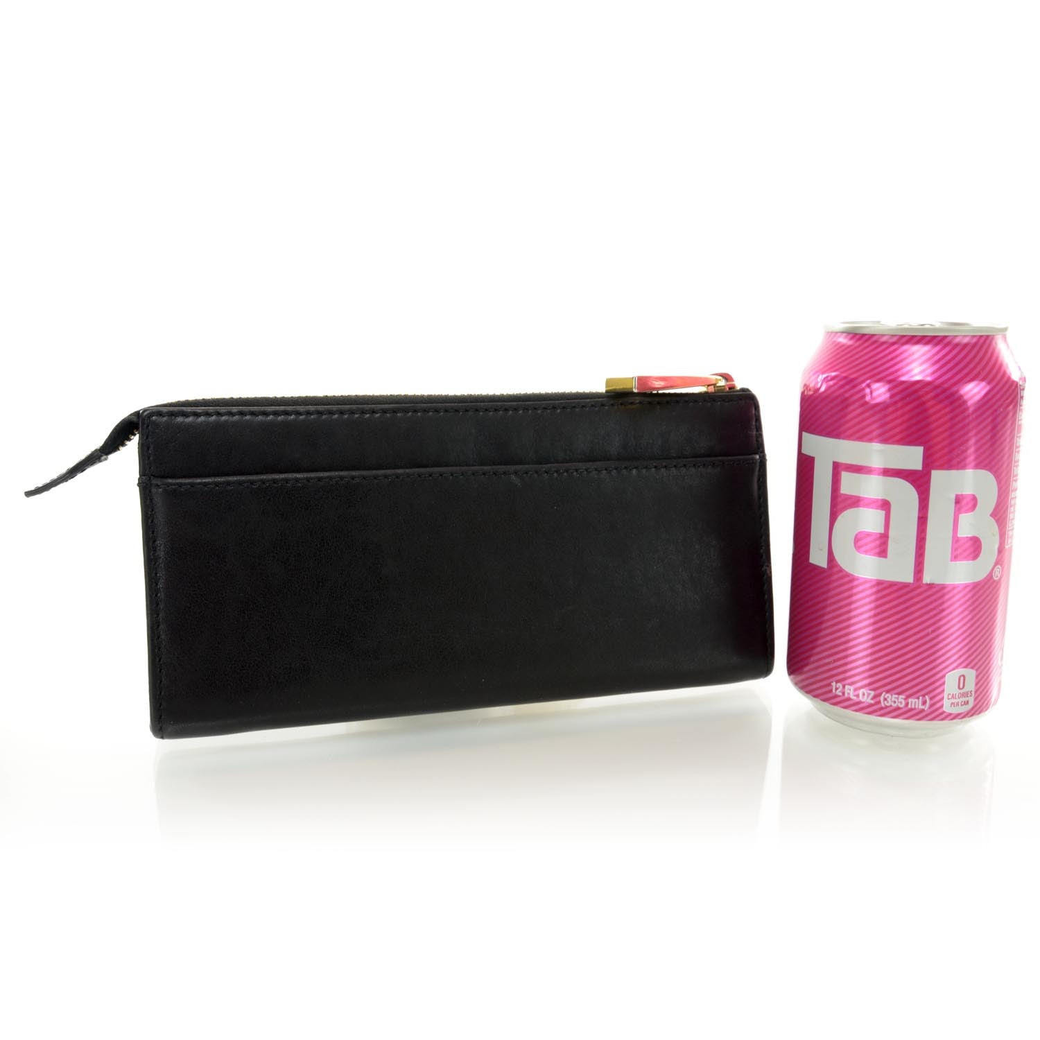 Marc Jacobs Leather Zip Clutch Wallet Black 2 of 7