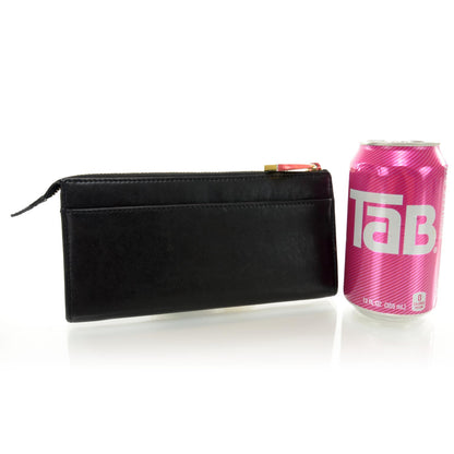 Marc Jacobs Leather Zip Clutch Wallet Black 2 of 7