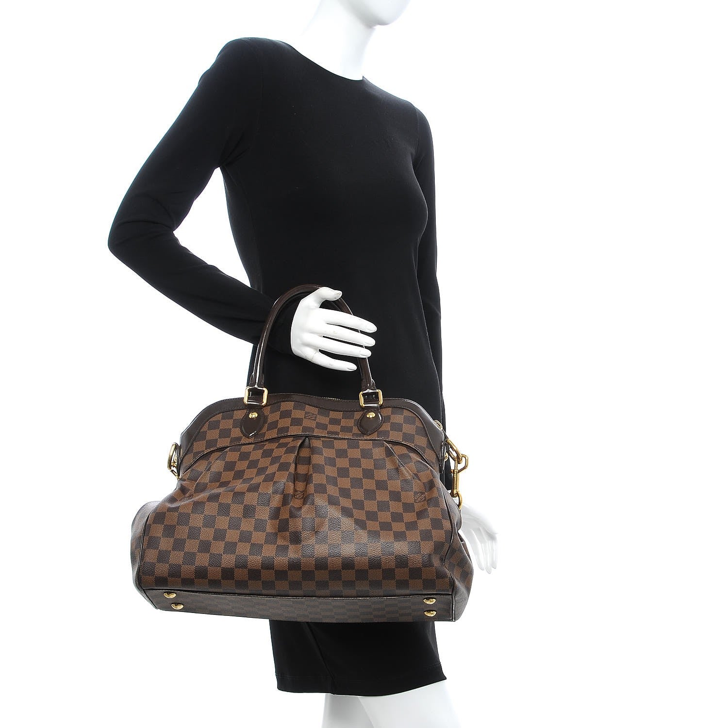 Louis Vuitton Damier Ebene Trevi GM 3 of 15