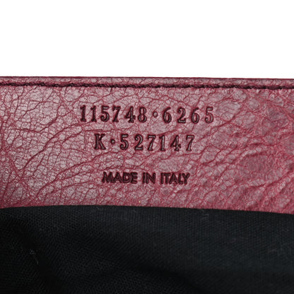 Balenciaga Agneau Classic Hardware City Cassis 8 of 8