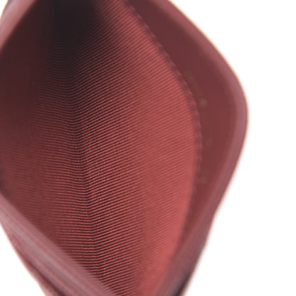 Chanel Caviar Quilted Card Holder Burgundy 5 of 9