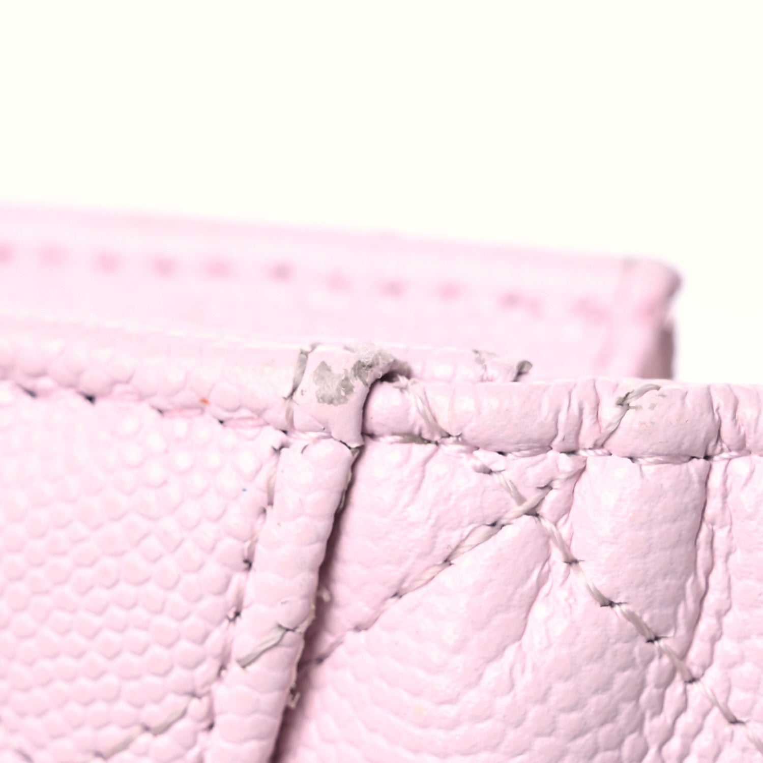 Chanel Caviar Quilted Flap Card Holder Wallet Light Pink 11 of 13