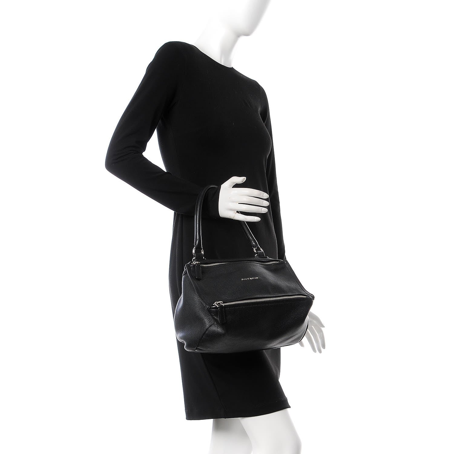 Givenchy Sugar Goatskin Small Pandora Black 2 of 11