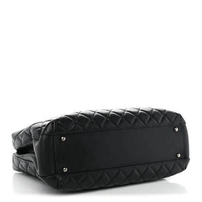 Chanel Caviar Quilted City Shopping Tote Black 4 of 13