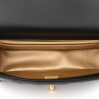 Chanel Lambskin Quilted Mini Rectangular Pearl Crush Flap Black 5 of 11