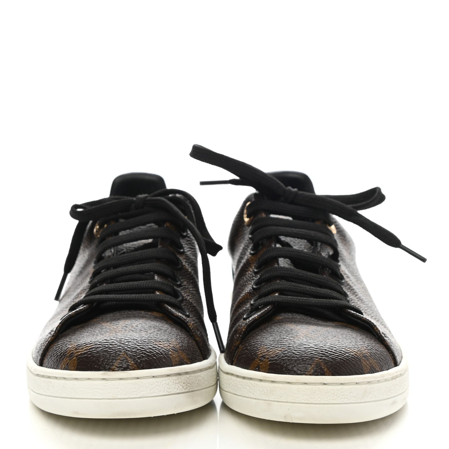 Patent Monogram Frontrow Sneakers 36