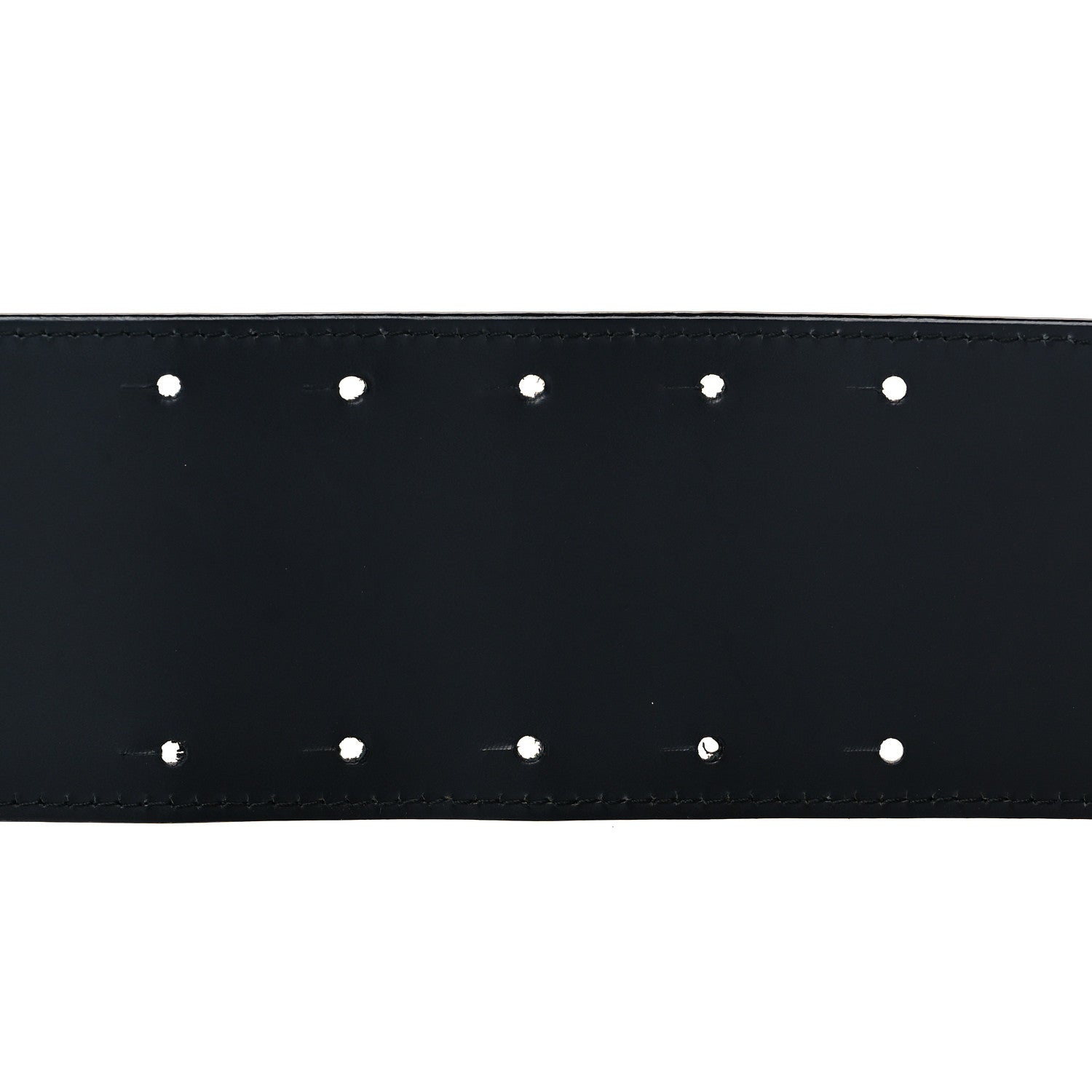 Chanel Patent CC Wide Belt 95 38 Black 3 of 6