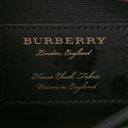 Burberry Derby Calfskin House Check Small Macken Crossbody Bag Tan 6 of 10