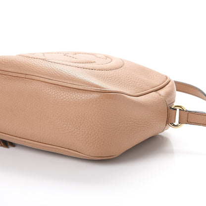 Gucci Pebbled Calfskin Small Soho Disco Bag Camelia 20 of 20