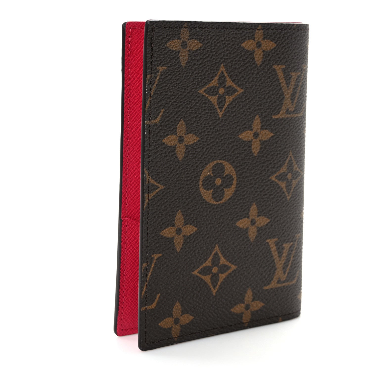 Louis Vuitton Monogram My LV Heritage Passport Cover Fuchsia White 3 of 9