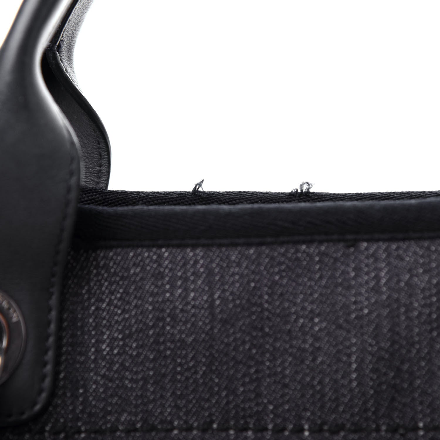 Chanel Denim Medium Deauville Tote Dark Blue 11 of 11