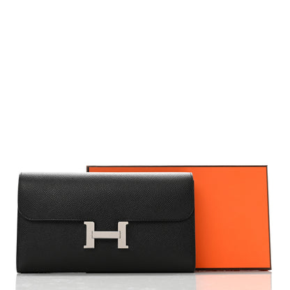 Hermes Epsom Constance Wallet To Go Black 9 of 9