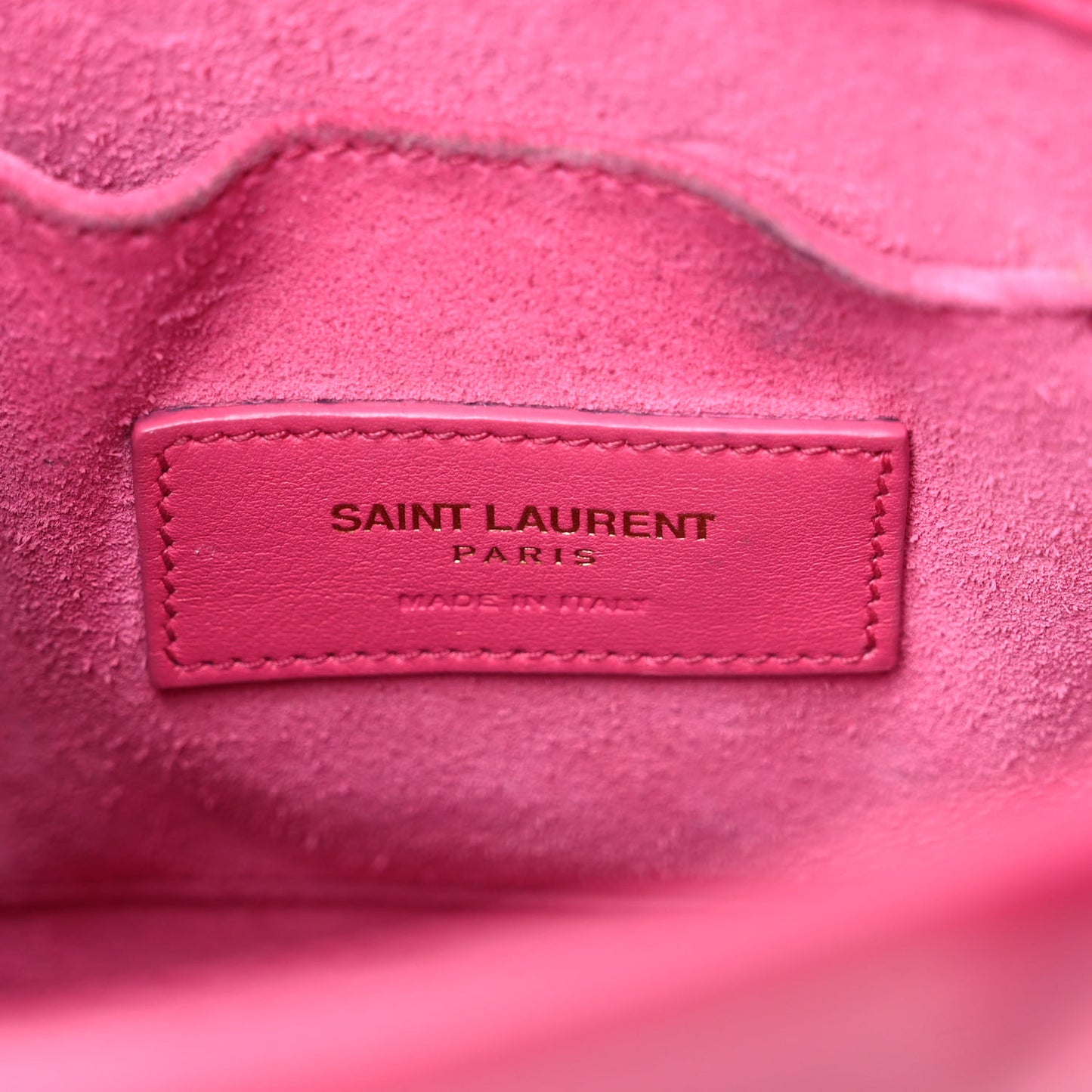 Calfskin Nano Sac De Jour Lipstick Fuchsia