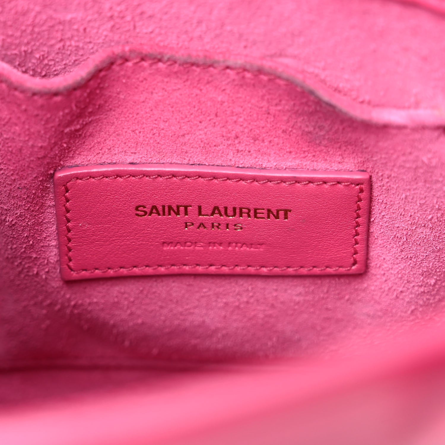Saint Laurent Calfskin Nano Sac De Jour Lipstick Fuchsia 11 of 24