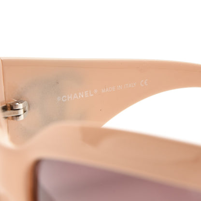 Chanel Mother of Pearl CC 5076-H Sunglasses Beige 5 of 9