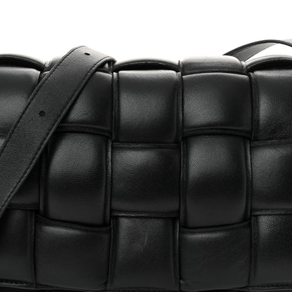 Bottega Veneta Nappa Maxi Intreccio Padded Cassette Crossbody Bag Black 8 of 14