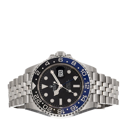 Rolex Stainless Steel 40mm Oyster Perpetual Date GMT Master Ⅱ Batgirl Watch 126710BLNR 2 of 5