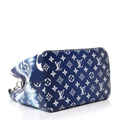 Louis Vuitton Monogram Escale Neonoe MM Blue 4 of 10