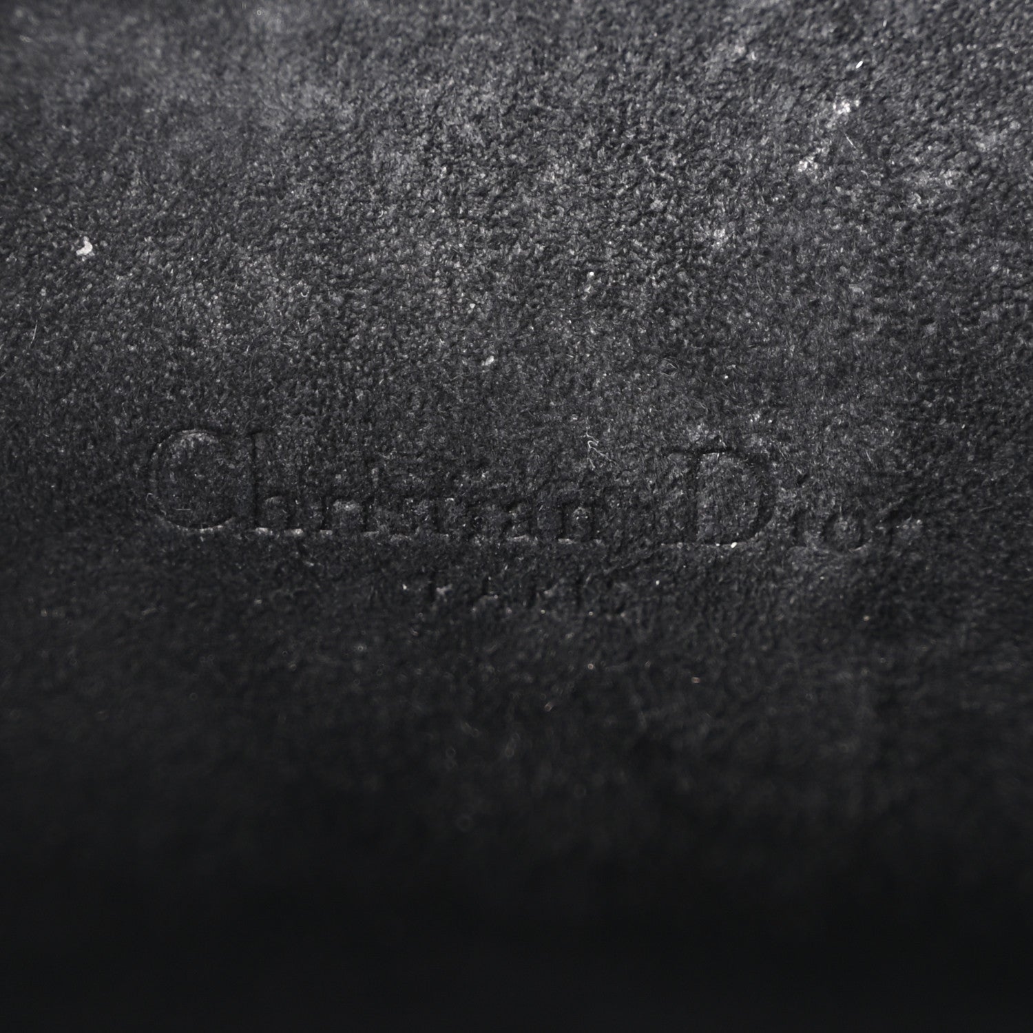Christian Dior Grained Calfskin Caro Double Pouch Black 6 of 10