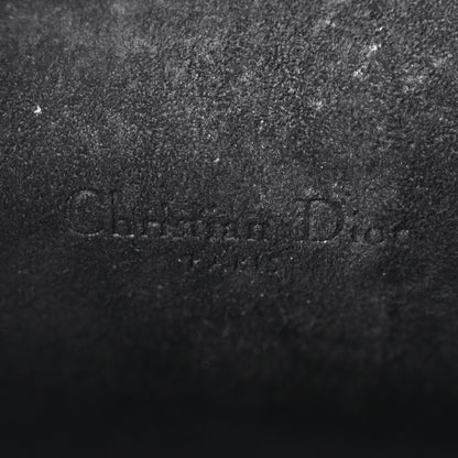 Christian Dior Grained Calfskin Caro Double Pouch Black 6 of 10