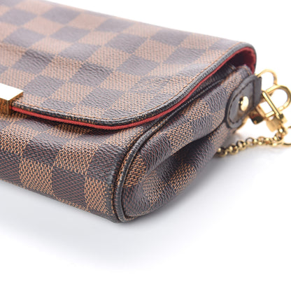 Louis Vuitton Damier Ebene Favorite PM 8 of 9