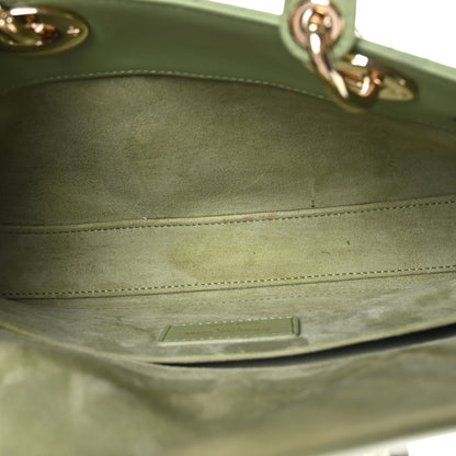 Christian Dior Lambskin Cannage Medium Lady D-Joy Pastel Peyote Green 5 of 8