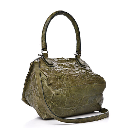 Givenchy Tumbled Sheepskin Small Pandora Khaki 2 of 17