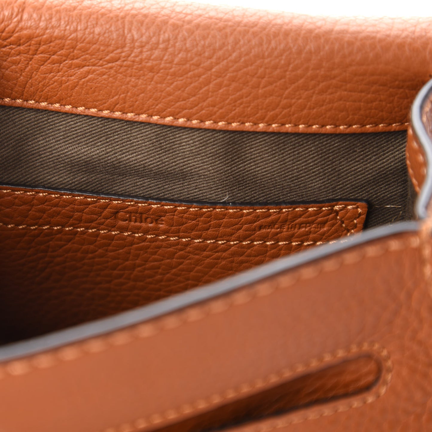 Calfskin Mini Marcie Round Crossbody Bag Tan