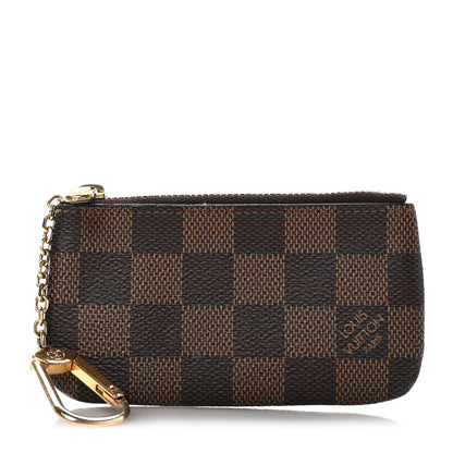Louis Vuitton LOUIS VUITTON Damier Ebene Key Pouch 1 of 7