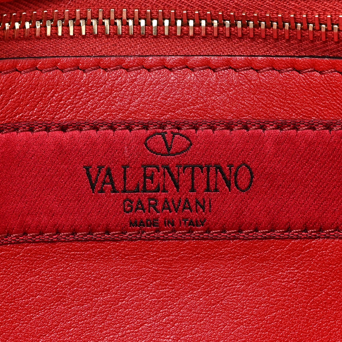 Velvet Rockstud Spike Wallet on Chain Disco Pink