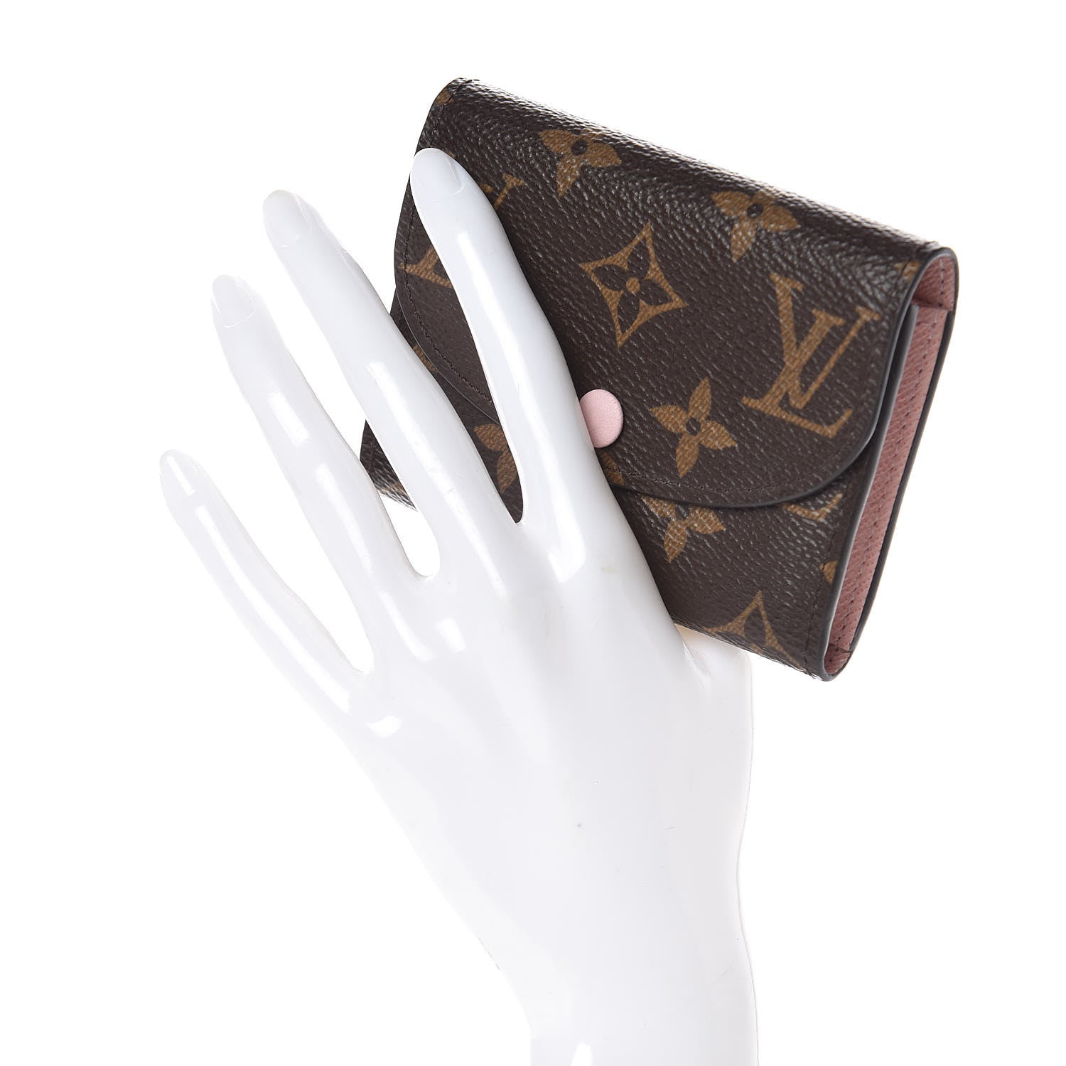Louis Vuitton Monogram Rosalie Coin Purse Rose Ballerine 2 of 6