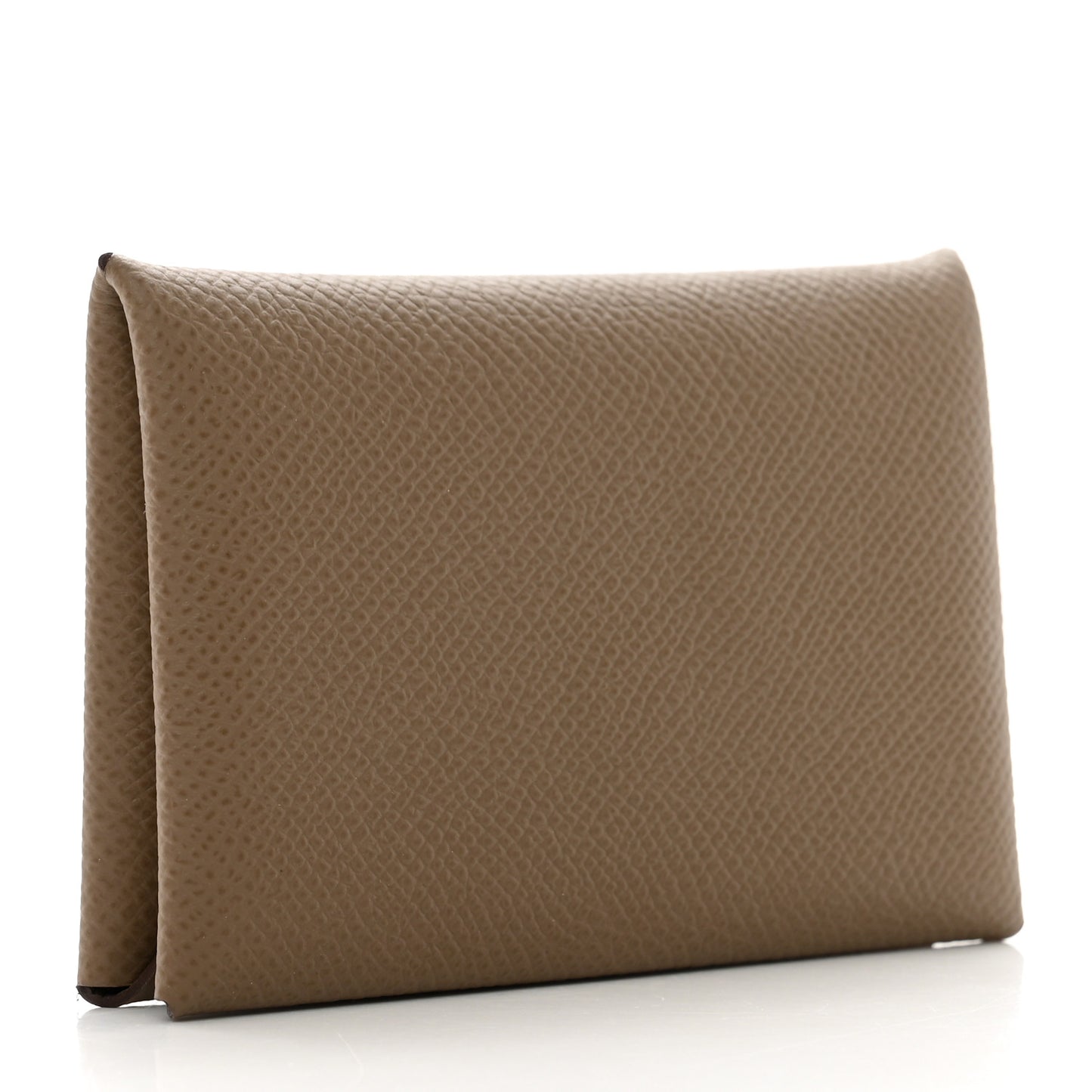 Epsom Calvi Card Case Etoupe