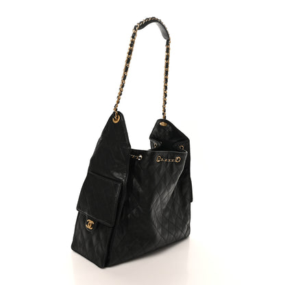 Chanel Caviar Quilted Medium Chanel 25 Handbag Black 4 of 11