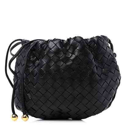 Bottega Veneta Nappa Intrecciato Mini Bulb Black 1 of 8