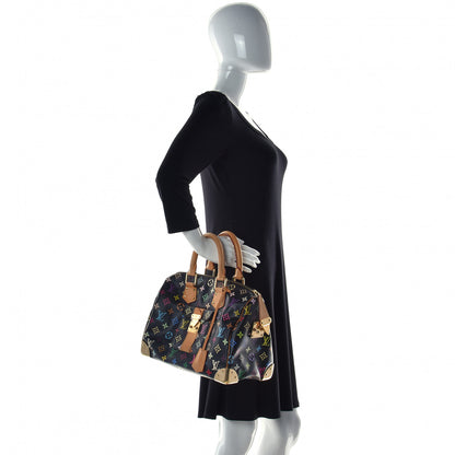 Louis Vuitton Monogram Multicolor Speedy 30 Black 2 of 15