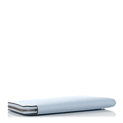 Hermes Epsom Silk'In Wallet Bleu Brume 4 of 12