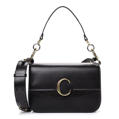 Chloe Calfskin C Double Carry Black 1 of 10