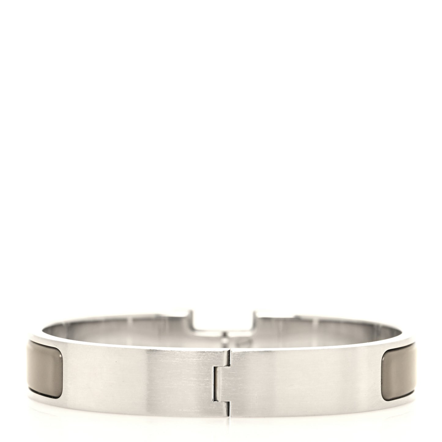 Matte Enamel Narrow Clic Clac HH Bracelet PM Etain